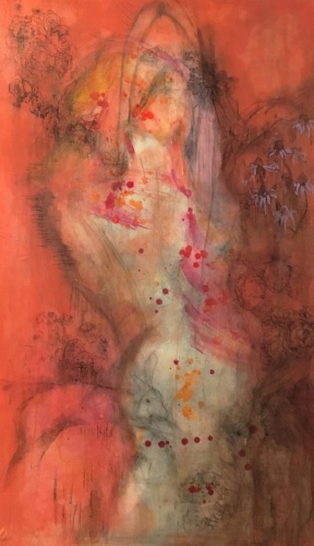 painting of Sharon by Laurel Hausler